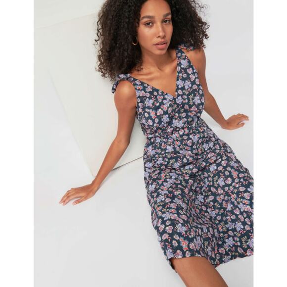 Nation LTD Marcela Midi Dress Midsummer S Ditzy Floral Cottagecore quiet luxury - Picture 1 of 12